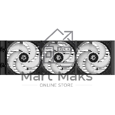 Система жидкостного охлаждения ID-Cooling FX360 TD ARGB Soc-AM5/AM4/1200/1700/1851 черный 4-pin 27.2dB Al+Cu LCD 350W Ret