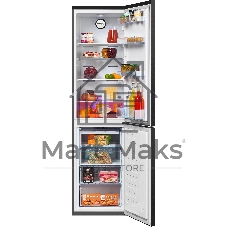Холодильник Beko B3R0CNK332HXBR черный сапфир двухкамерный 200/100л морозилка снизу, No Frost