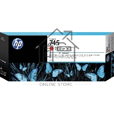 Картридж струйный HP 745 300мл хроматический красный