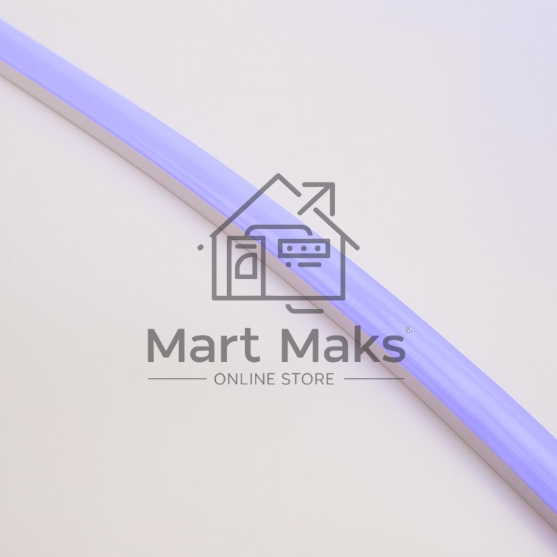 Гибкий неон LED SMD, форма – D, 16х16 мм, синий, 120 LED/м, бухта 50 м