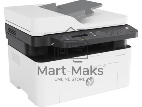 МФУ лазерный HP Laser MFP 137fnw (4ZB84A), A4, ч/б, печ. до 20 стр/мин., скан. до 15 стр/мин. (ч/б) 6 стр/мин. (цвет), 1200 x 1200 dpi (печать) 600x600dpi (скан.), USB, RJ-45, Wi-Fi, Air Print, Mopria