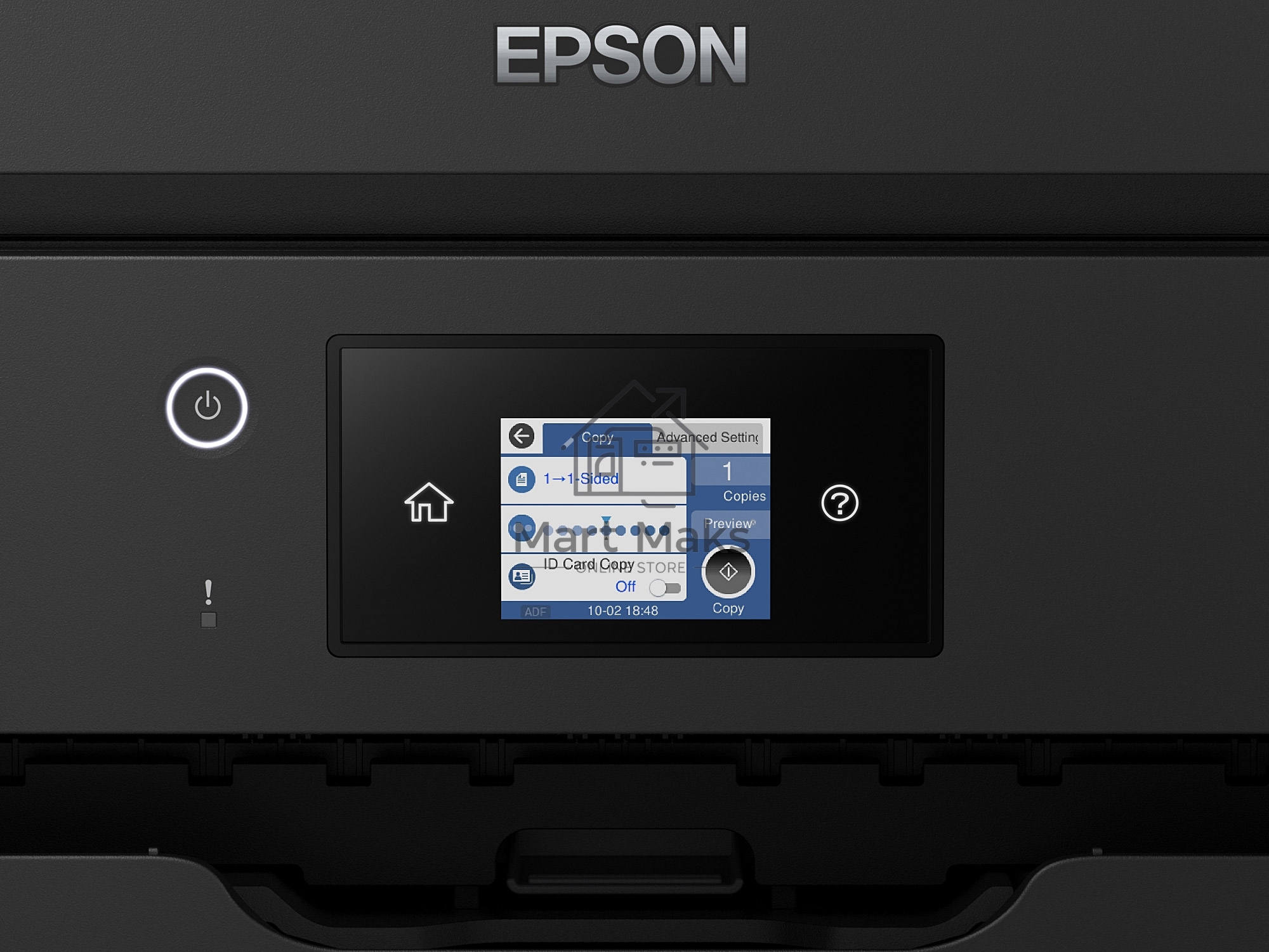 МФУ струйный Epson M15140 (C11CJ41404), A3+, ч/б, печ. до 25 стр/мин., скан. до 26 стр/мин., 2400 x 4800 dpi (печать) 1200x2400dpi (скан.), USB, RJ-45, Wi-Fi