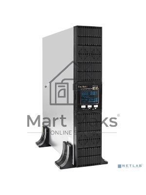 Источник бесперебойного питания On-line ExeGate PowerExpert ULS-1000.LCD.AVR.1SH.2C13.USB.RS232.SNMP.2U 1000VA/1000W, On-Line, PF=1, LCD, 1*Schuko+2*C13, RS232, USB, SNMP-slot, Rackmount 2U/Tower, металлический корпус, черный