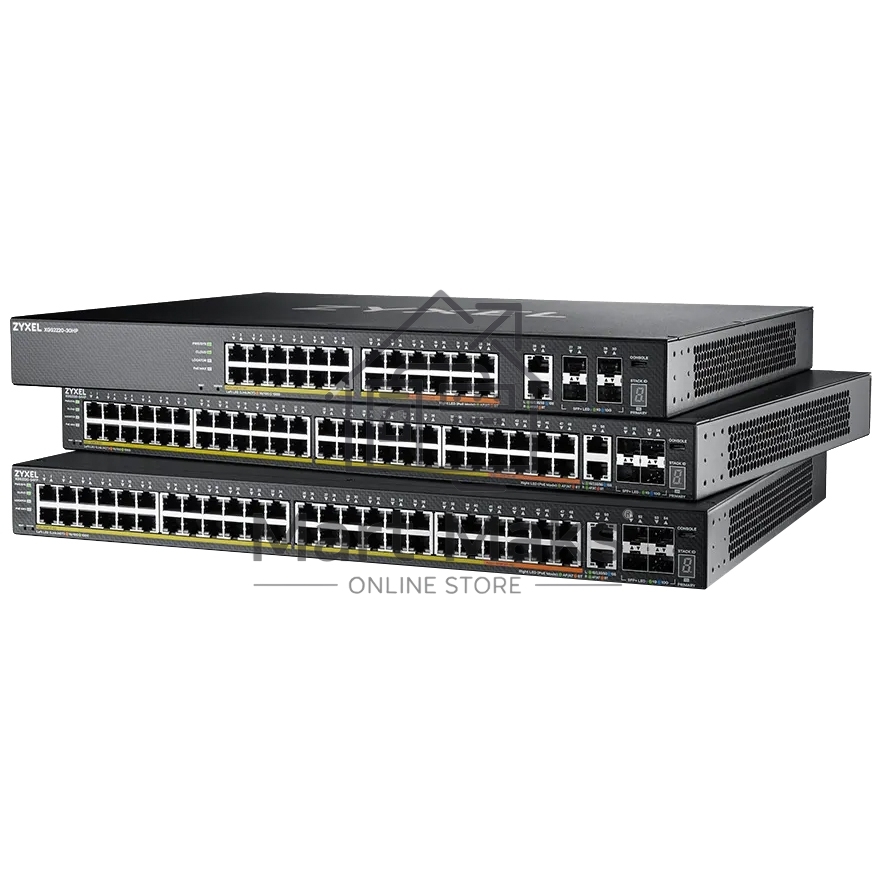 Коммутатор L3 Access Zyxel NebulaFlex Pro XGS2220-54, rack 19