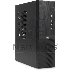Компьютер IRU Planio 310H6SFC SFF i3 13100F (3.4) 16Gb SSD512Gb GT610 2Gb Windows 11 Pro GbitEth 350W черный (2153487)