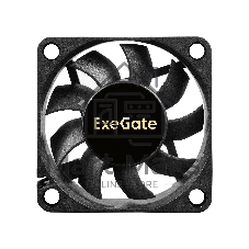 Вентилятор 12В DC ExeGate ExtraSilent ES06015B2P (60x60x15 мм, 2-Ball (двойной шарикоподшипник), 2pin, 2500RPM, 17dBA)