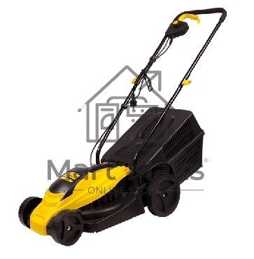 Газонокосилка CHAMPION EM3110 эл. Мощность 1000 Вт, Ширина среза 320 мм, Высота среза 20-60 мм, Объем травосборника 30 л, Вес 6,8 кг, Легкая, Удобная, Наличие разборной металлической рукоятки, Регулировка высоты среза.