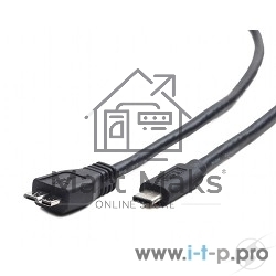 Кабель Cablexpert CCP-USB3-mBMCM-6 USB3.0 microBM/USB3.1TypeC, 1.8м, 