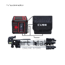 Лазерный уровень ADA Cube 3D Professional Edition  1.5А штатив нейлоновая сумка 65х65х65мм до 20м