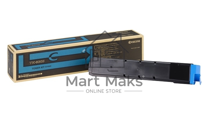 Картридж лазерный Kyocera TK-8305C (1T02LKCNL0) голубой для TASKalfa 3050ci/3550ci 15000 стр.