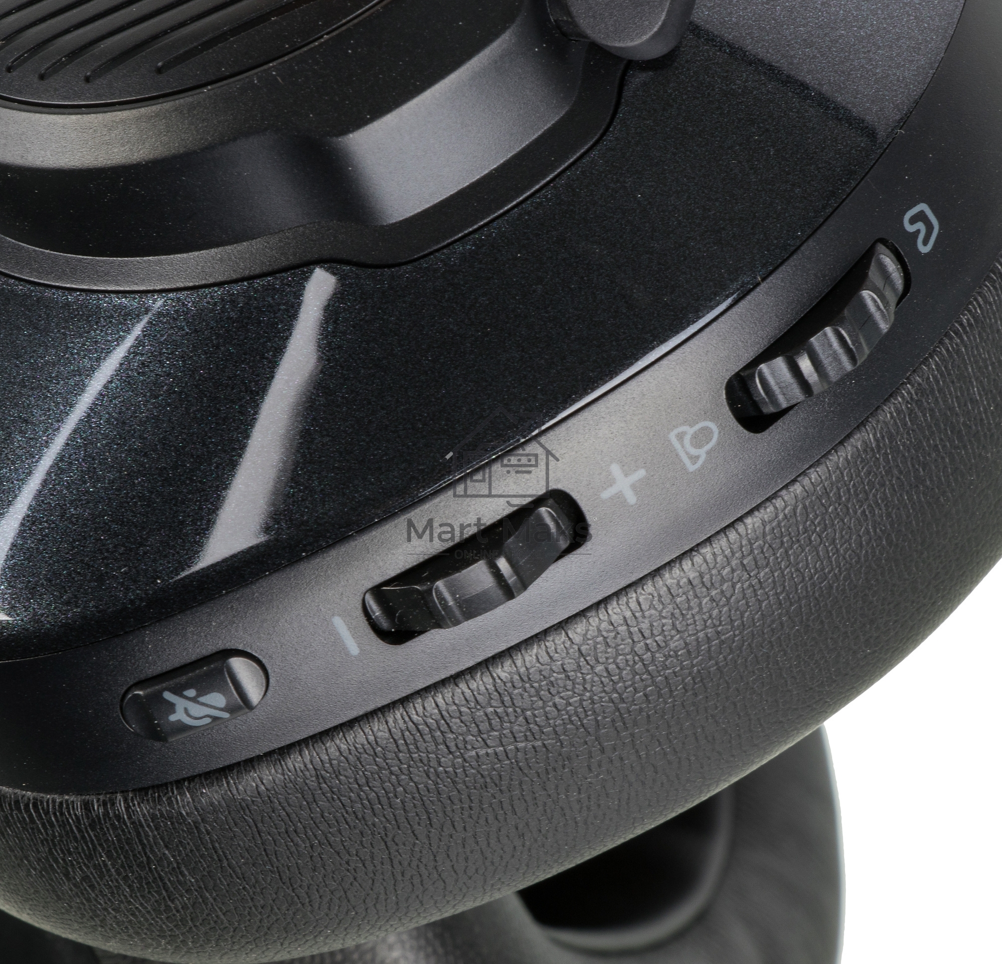Гарнитура игровая с микрофоном JBL Quantum 400 черный оголовье USB (JBLQUANTUM400BLK)