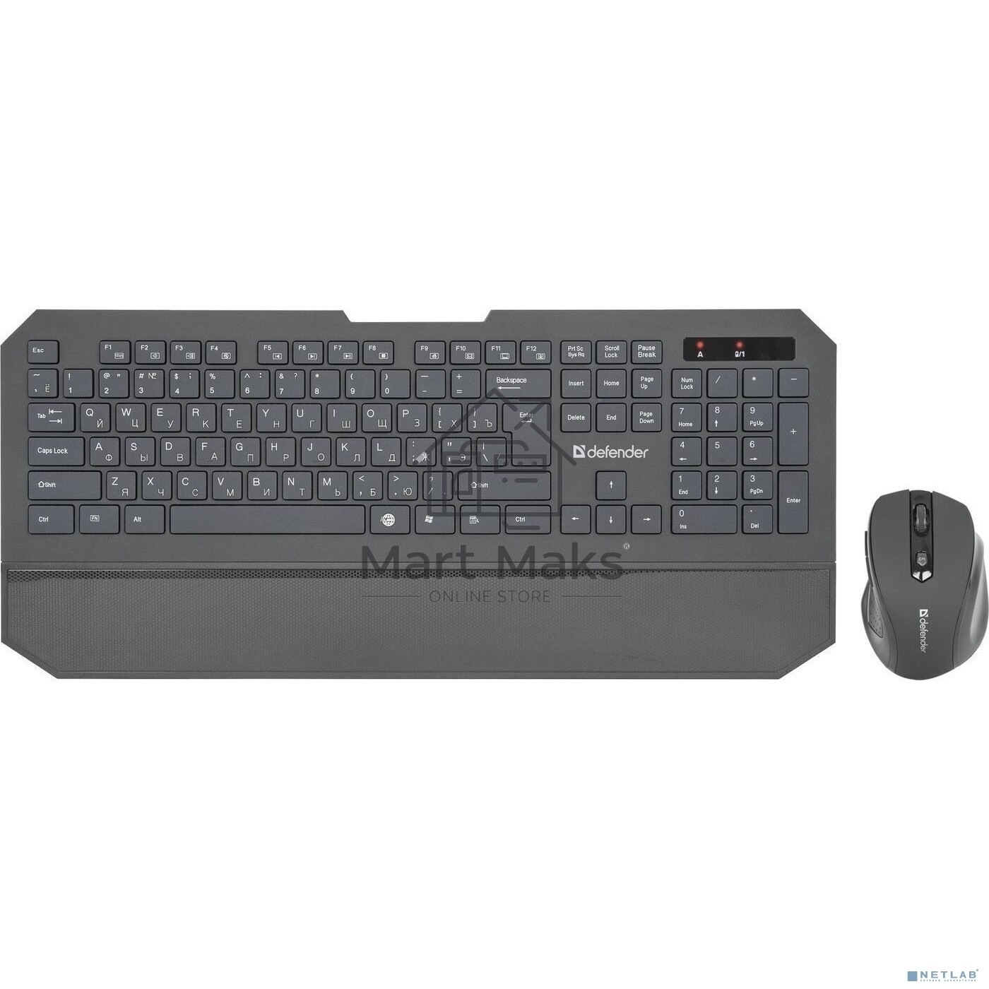 Клавиатура + мышь Defender Berkeley C-925 Nano B черный
