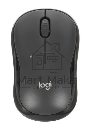 Мышь беспроводная Logitech M220 SILENT черный, 1000 dpi, радиоканал, USB, кнопки - 3