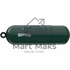 Флешка USB 16Gb Silicon Power LuxMini 320, USB 2.0, Зеленый