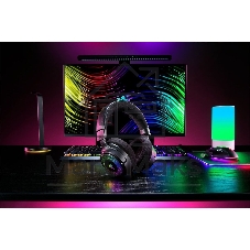 Гарнитура Razer Kraken V4 чёрный, беспроводная, bluetooth, до 70 ч, подсветка