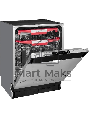 Встраиваемая посудомоечная машина Kuppersberg GIM 6078, черный, 59.8 см, 14 компл., 42 дБ, класс A+++