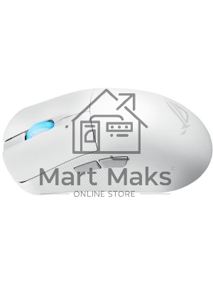 Мышь беспроводная ASUS ROG Harpe Ace Mini белый, 42000 dpi, радиоканал, Bluetooth, USB, кнопки - 5