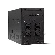 Источник бесперебойного питания ExeGate EP285484RUS SpecialPro Smart LLB-1000.LCD.AVR.C13.RJ.USB 1000VA/650W, LCD, AVR, 6*IEC-C13, RJ45/11, USB, черный