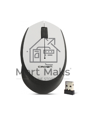 Мышь беспроводная CROWN CMM-937W black/grey