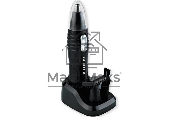 Триммерный набор Centek CT-2179 (чёрн/серебр) ТРИММЕР 3 В1 + BARBER-СТАЙЛЕР ДЛЯ БОРОДЫ И УСОВ 