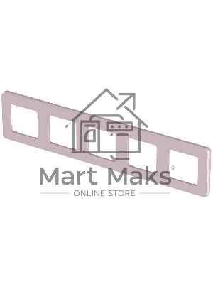 Рамка 5 постов розовый Inspiria