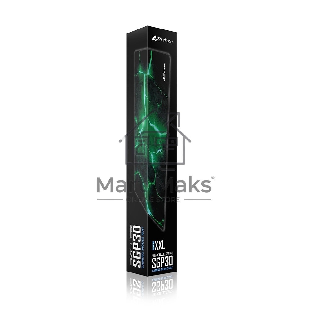 Игровой коврик для мыши Sharkoon Skiller SGP30 XXL STONE  (900 x 400 x 2,5 мм, обмётка, текстиль, резина)