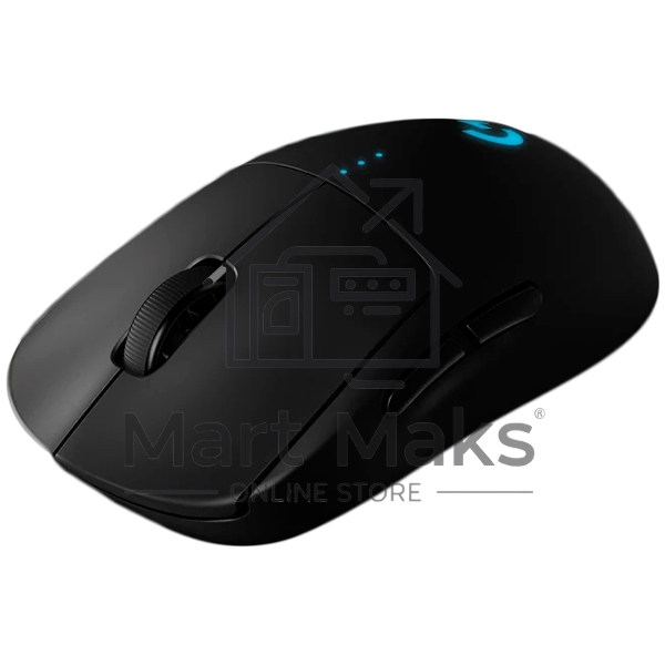 Мышь беспроводная/проводная Logitech G PRO черный, 25600 dpi, радиоканал, USB, кнопки - 7