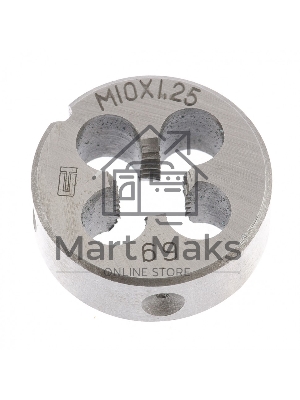 Плашка СИБРТЕХ М10x1,25 мм77025