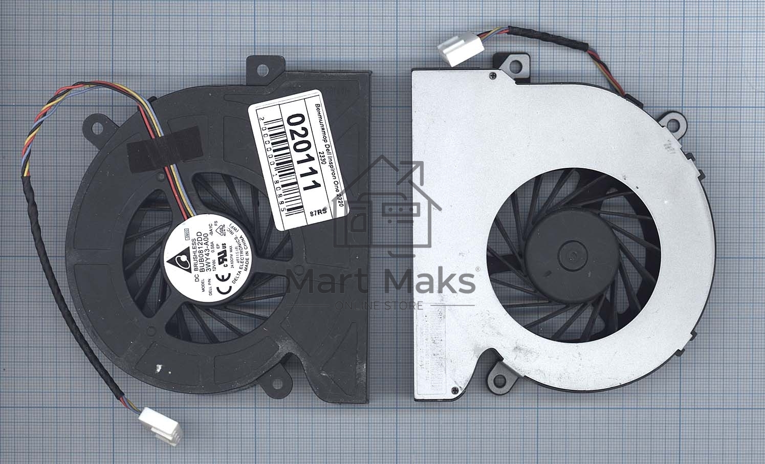 Вентилятор (кулер) для ноутбука Dell Inspiron One 2320