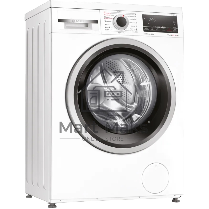 Стирально-сушильная машина Bosch WDS28460ME белый, загрузка фронтальная 8 кг, 1400 об/мин., класс: А