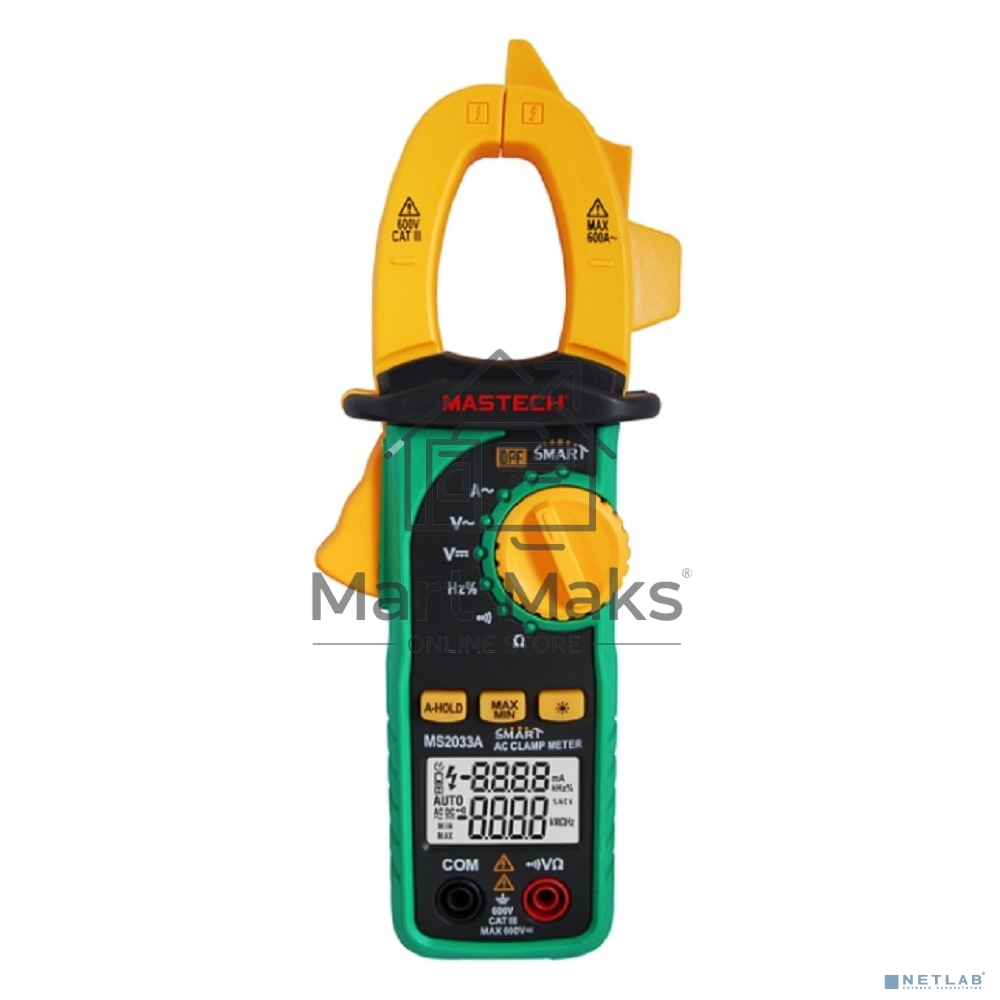 Токовые клещи MS2033A (SMART) MASTECH