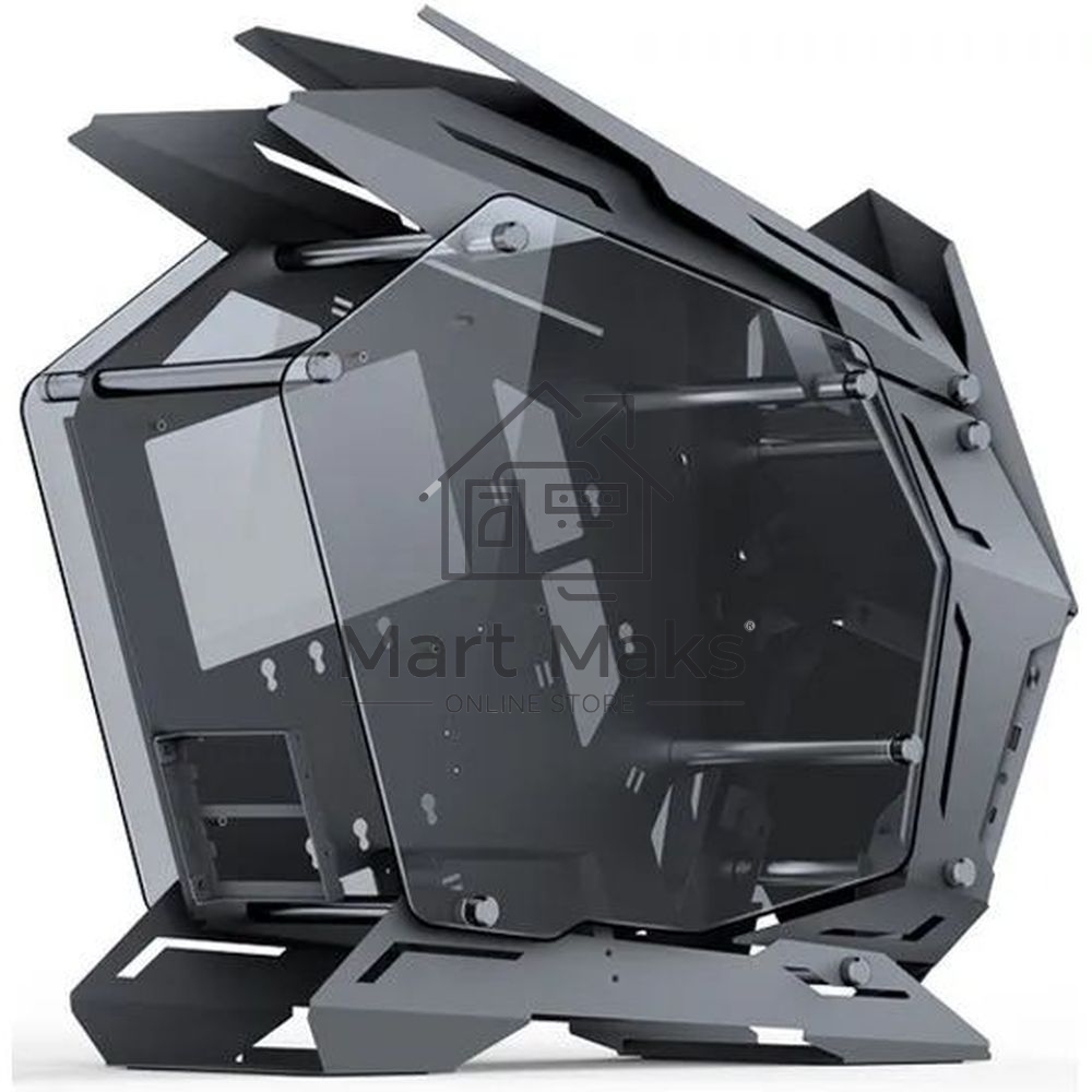 Компьютерный корпус JONSBO MOD-3 Mini Gray без БП, боковые панели из закаленного стекла, mini-ITX, micro-ATX, серебристый