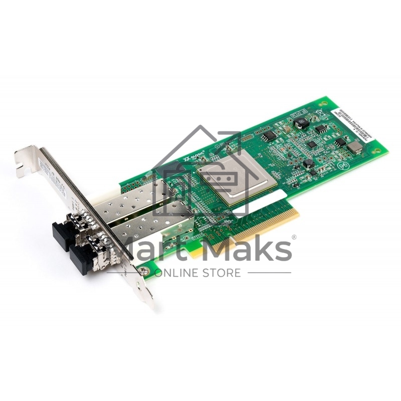 Контроллер Qlogic QLE2562-CK 8Gb 2-port FC HBA x8 PCIe LC multi-mode optic