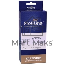 Картридж струйный ProfiLine PL-PFI-102M для принтеров Canon IPF510/IPF605/IPF610/IPF650/IPF655/IPF710/IPF750/IPF755/IPF760/IPF766 с чернилами Magenta