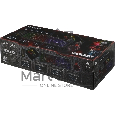 Комплект клавиатура+мышь Defender Singularity MKP-118 проводной, USB, 3200 DPI, чёрный