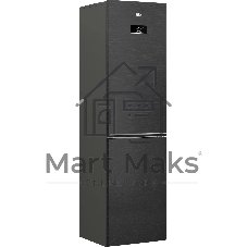 Холодильник Beko B3R0CNK332HXBR черный сапфир двухкамерный 200/100л морозилка снизу, No Frost