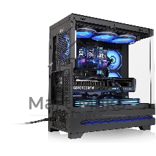 Корпус Thermaltake Arcus 290 TG черный без БП ATX 6x120mm 3x140mm 2xUSB3.0 audio bott PSU