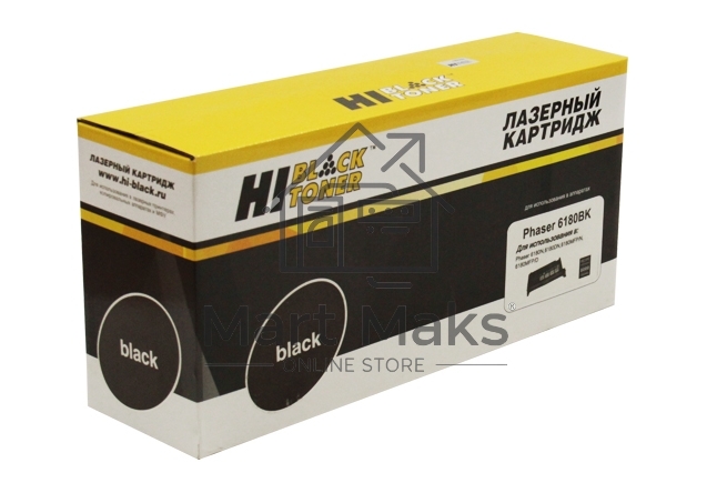 Картридж Xerox Phaser 6180n/6180MFP (Hi-Black) 113R00726, BK, 8K