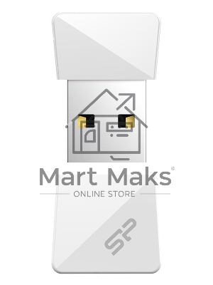 Флешка USB Silicon Power R/W 32Gb Touch T08 SP032GbUF2T08V1W USB2.0 белый