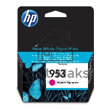 Картридж струйный HP 953 F6U13AE пурпурный для HP OJP 8710/8715/8720/8730/8210/8725 (700 стр.)
