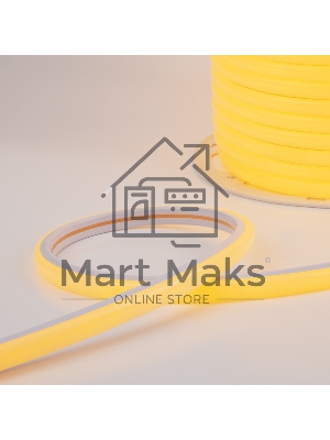 Гибкий неон Neon-night LED SMD, форма – D, 16х16 мм, желтый, 120 LED/м, бухта 50 м