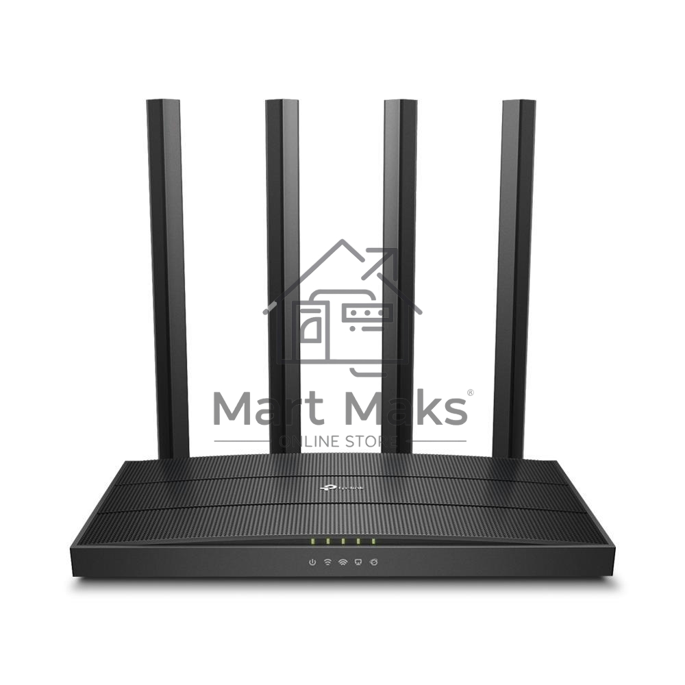 Роутер беспроводной TP-Link Archer C80 AC1900 10/100/1000BASE-TX черный