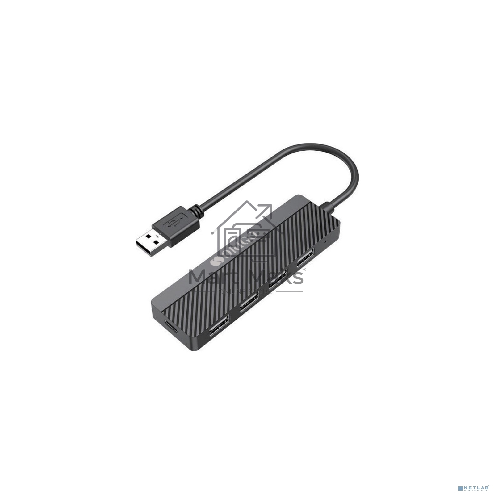 Концентратор USB-A ORIGO OU1140/A1A c 4 портами USB 2.0