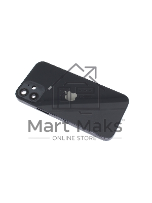 Задняя крышка (корпус) в сборе с рамкой для Apple iPhone 12 Mini черный