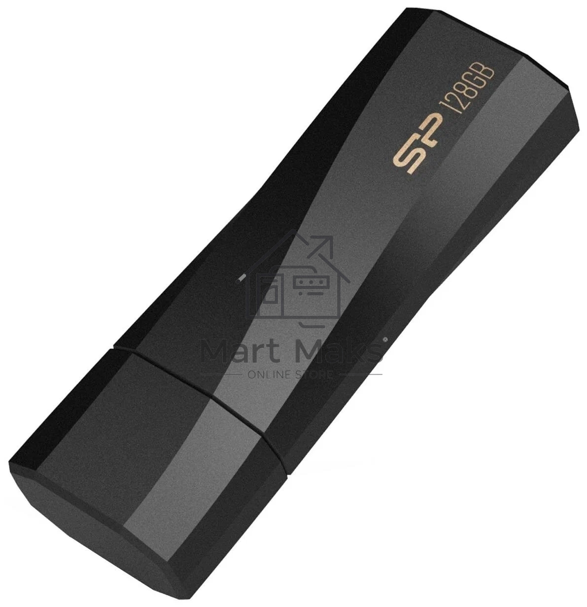 Флешка USB R/W Silicon Power R/W 128GB Blaze B07 Type-A USB 3.2 Gen 1, Black