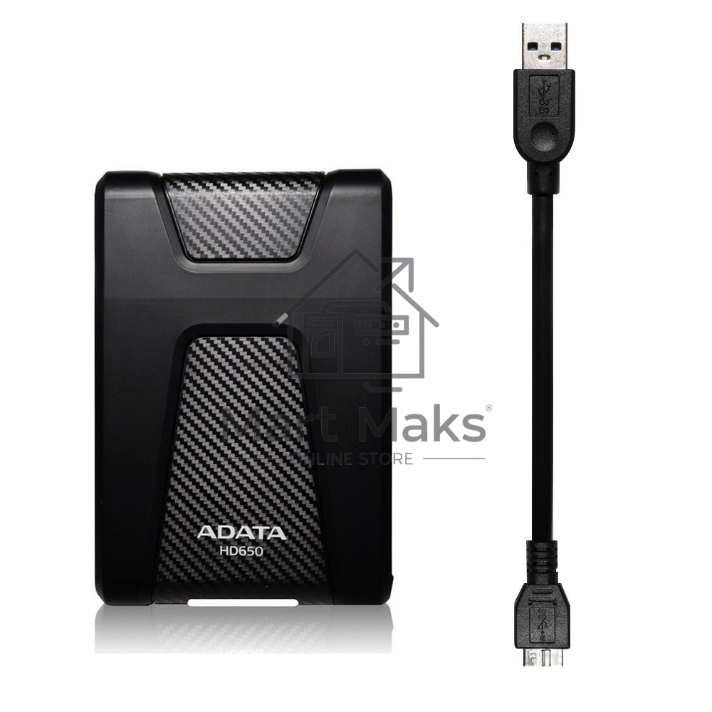 Внешний жесткий диск ADATA 1TB ADATA HD650, 2,5