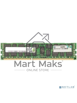 Оперативная память HPE, DDR3, 16Gb (1x16 Gb), 1333 MHz, CL9, ECC, RDIMM