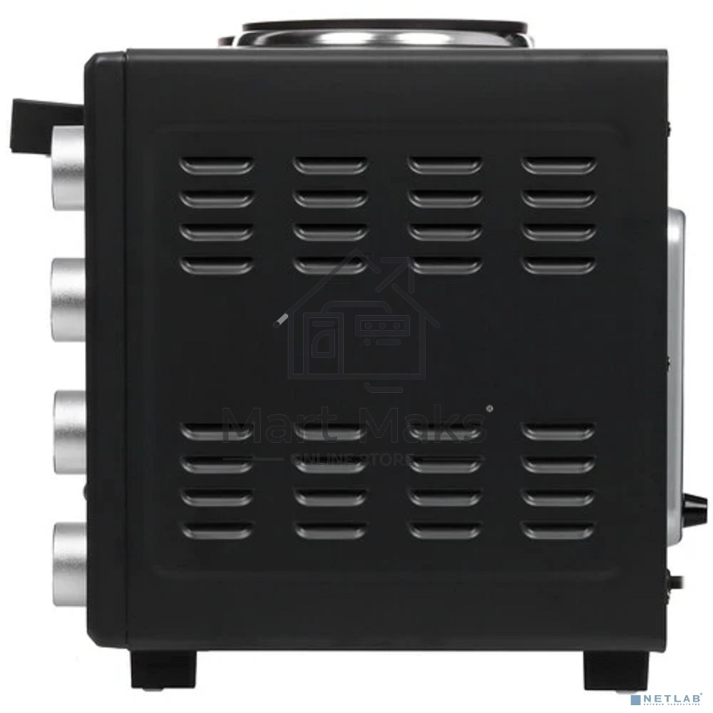 Мини-печь Kraft KFC-MOHP 380 HDGR 38 л, 1600 Вт, темно-серый