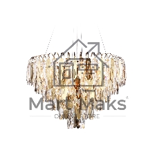 Светильник Ambrella light TR5258/11 SGD/CL золото/прозрачный E27*11 max 40W D600*400