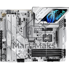 Материнская плата ASUS ROG STRIX Z890-A GAMING WIFI, LGA 1851, Intel Z890, 4xDDR5, 4xSATA, 5xM.2, 1xPCIe 4.0 x16, 1xPCIe 5.0 x16, 1xHDMI, 1xDP, 1x 2.5Gb LAN, 2xUSB-A 3.2 Gen 1, 5xUSB-A 3.2 Gen 2, 1xUSB-C 3.2 Gen 2, 2xThunderbolt 4, 2x3.5 мм, 7.1, ATX
